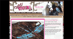 Desktop Screenshot of crazycowgirlshop.com